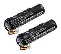 subtel, Batería para Collar para Mascotas Compatible con Garmin Astro DC40, Astro DC20, Astro DC30 (3400mAh, 3.7V) 2X Batería de Repuesto 010-10806-20