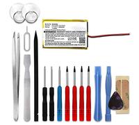 subtel, Batería para Reproductor MP3 Compatible con Apple iPod Nano 1 Gen. - A1137, MA005LL/A (3.7V, 400mAh) + Juego de Herramientas
