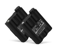 subtel, Batería para Walkie-Talkie Compatible con Midland G7, PB-ATL/G7, BATT-5R, BATT5R, GXT1050 (6V, 700mAh) 2 Unidades