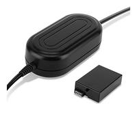 subtel Fuente de alimentación Compatible con ca. 3m ACK-E8 (CA-PS700 + DR-E8) + Acoplador DC Alimentador DC Coupler, Dummy Battery