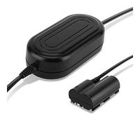 subtel Fuente de alimentación Compatible con Compatible con Canon EOS 40D, EOS 30D, ACK-E2 ca. 3m ACK-E2 + Acoplador DC Alimentador DC Coupler, Dummy Battery