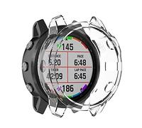 subtel Funda de TPU Compatible con Garmin Fenix 6S, 6S Pro, 6S Pro Solar, 6S Solar - 42mm, Funda Protectora para Relojes Inteligentes - Carcasa Protectora en Transparente Back Cover Bumper Case