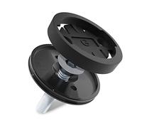 subtel Soporte GPS para Manillar de Bici - Montura Aero Ajustable Frontal para ciclocomputadores - Soporte para Potencia - 25mm 32mm 35mm - Negro