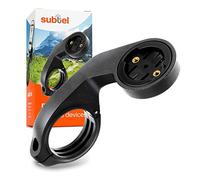 subtel Soporte para Manillar de Bicicleta - Montaje para GPS y ciclocomputador - Compatible con Bryton Rider 10, 15, 310, 330, 410, 450, 860, One - para manillares Ø 25mm a 35mm - Negro
