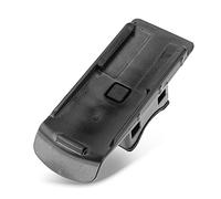 subtel Soporte para Moto - Montaje para Manillar de hasta 40 mm, Compatible con Garmin Alpha 50 100 / Approach G3 G5 / eTrex 10 20 30 - GPS y ciclocomputador - Negro