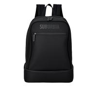 SUBURBIA Mochila de negocios para hombre y mujer, Negro , L, Negocios