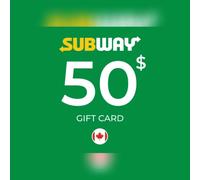 Subway Gift Card 50 CAD Key - CANADA