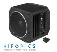 Hifonics ZX82A Subwoofer Activo Con Amplificador Bajo Coche