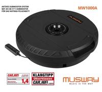 Subwoofer activo MUSWAY MW1000A para hueco de rueda de repuesto, woofer de...