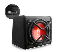 Subwoofer activo para coche de 10 pulgadas, edición 1000 W, incluye carcasa cargada con amplificador