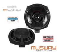 Subwoofer bajo asiento MUSWAY CSB8W compatible con BMW Serie 8 Tipo G14/15...