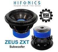 SUBWOOFER HIFONICS ZXT 10D2 ZEUS EXTREME 25 cm (10") 5000 vatios ZEUS ZXT EXT...