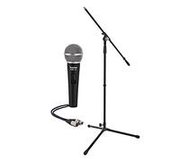 SubZero Micrófono Vocal Dinámico con Interruptor y Pie de Micro