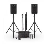 SubZero P810 10" Bluetooth PA System with Mics and Stands