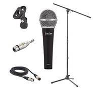 SubZero SZM-11 Micrófono Vocal Dinámico + Cable y Pie de Micro