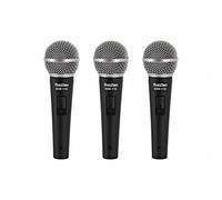 SubZero SZM-11S Dynamic Vocal Microphone with Switch 3 Pack