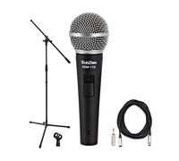 SubZero SZM-11S Dynamic Vocal Microphone with Switch Boom Stand Pack
