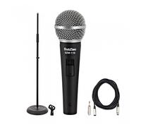 SubZero SZM-11S Dynamic Vocal Microphone with Switch Straight Stand Pack