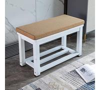 SUCADA Cojín de Banco Suave, cojín de Asiento de Silla Largo de tamaño Personalizado, cojín de Asiento de Muebles de Interior Personalizado, cojín de Silla oscilante Antideslizante, cojín de asient