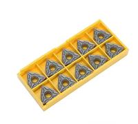 SUCAN 10pcs WNMG0804 inserciones de carburo para las herramientas de giro del torno del sostenedor de la herramienta de WWLNR
