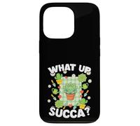 Succa Kawaii Succulent Funny What Up Carcasa para iPhone 13 Pro
