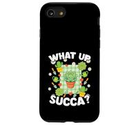 Succa Kawaii Succulent Funny What Up Carcasa para iPhone SE (2020) / 7/8