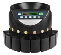 SucceBuy 300 monedas/Min Euro contador clasificador de monedas máquina automática eléctrica profesional pantalla LED para tienda banco comercial