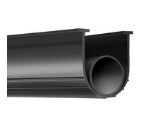 SucceBuy 3m 4,8 m 6m sellos para puertas de garaje goma inferior forma de U + anillo O puerta de garaje pelado de intemperie goma Universal resistente a la intemperie 10ft 3m