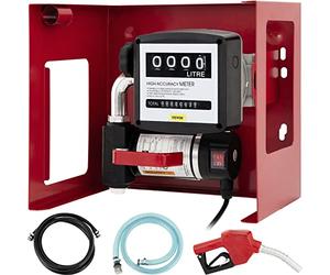 SucceBuy - Bomba de gas eléctrica para transferencia de gasolina (230 V, bomba de combustible para automóvil, 40 l/min, bomba de combustible eléctrica)