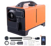 SucceBuy Calentador de aire diésel de 5/8KW 12V Calentador de automóvil todo en uno con control remoto Calentador diésel de estacionamiento para automóvil Camión RV Barco Van 5KW Bluetooth