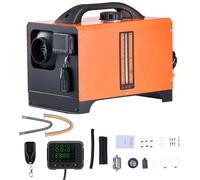 SucceBuy Calentador de aire diésel de 8KW DC12-24V Calentador de estacionamiento diésel con control remoto Anuncio de voz Calentador de coche apto para camión RV