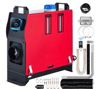 SucceBuy Calentador de aire diésel para coche, 8KW, 12V, todo en uno, con silenciador para autobús, remolque, RV, varios vehículos diésel, calentador de estacionamiento Knob and LCD