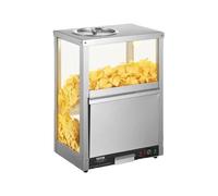 VEVOR Calentador de Nachos de 80 L de Acero Inoxidable, 500 x 335 x 670 mm 300 W