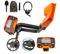 SucceBuy Detector de Metales Disco Impermeable Subacuático Subterráneo Pantalla LCD Sensible de Alta Precisión Humanidad para Adultos Niños
