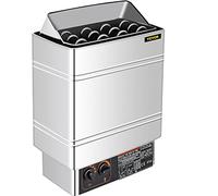 SucceBuy - Estufa eléctrica para sauna 9kw con control termostático integrado sauna estufa eléctrica 380-415V Sauna Heater (9KW)