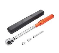 SucceBuy-Juego de llaves dinamométricas, llave dinamométrica con clic, balanzas mecánicas ajustables de doble dirección, Kit de llave dinamométrica 10-80 ft-lb
