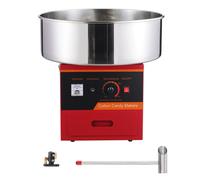 VEVOR Máquina Comercial de Algodón de Azúcar 1000 W Tapa Azul 518 x 518 x 485 mm