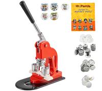 SucceBuy-máquina para hacer insignias, 25/32/58/75MM, Pin de botón DIY con 500 Uds., Kit de prensa de piezas gratis, herramienta para hacer botones de fabricación circular 25mm-500Pcs