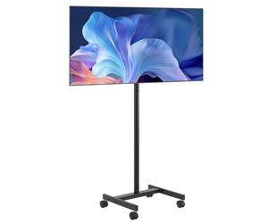 SucceBuy Soporte para TV con ruedas, carrito para TV móvil, traje para TV de varios tamaños, soporte para TV portátil con ruedas para sala de estar, dormitorio y oficina Four Bracket