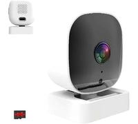 Succeedto Crystal Clear 2k Security Camera, Wireless Window Cameras For Home Security Indoor, Color Night Vision, 360° Panoramic Wide Angle View (1pcs)