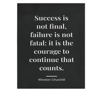 Success Not Final Poster for Room and Reading Nook
