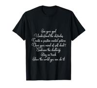 Success See Your Goal Understand Obstacles Motivational Camiseta
