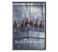 Succession: Season 4 (DVD) Brian Cox Jeremy Strong Sarah Snook (Importación USA)
