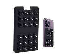 Succión De Silicona | Tarjetero y Cartera Adhesiva para Teléfono | Accesorio De Billetera con Soporte para Tarjeta Manos Libres | Ventosas Adhesivas Fuertes