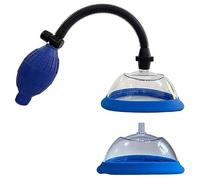 Succionador de pezón, juego de bomba de vagina, 2 piezas, succionador de clítoris, succionador de pezón, succionador vaginal, succionador de clítoris, masajeador de senos, bomba de vacío para coño(Bla