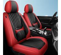 Succpov Fundas de asiento de coche de ajuste universal para Mazda 2 Genki (DE2)/2 Takuya (DE2)/2 Origami (DE2)/2 Venture (DE2)/2 Kenko (DE2)/2 Iro(DE2) fundas de cojín de piel de napa, 5 asientos
