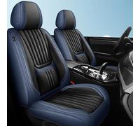 Succpov Fundas de asiento de coche de ajuste universal para Mazda 2 Genki (DE2)/2 Takuya (DE2)/2 Origami (DE2)/2 Venture (DE2)/2 Kenko (DE2)/2 Iro(DE2) fundas de cojín de piel de napa, 5 asientos