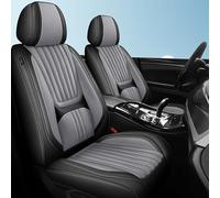 Succpov Fundas de asiento de coche de ajuste universal para Mazda 2 Genki (DE2)/2 Takuya (DE2)/2 Origami (DE2)/2 Venture (DE2)/2 Kenko (DE2)/2 Iro(DE2) fundas de cojín de piel de napa, 5 asientos