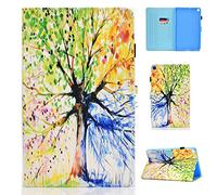 Succtop Funda Galaxy Tab S5e 10.5 Pulgada Carcasa Cuero PU Flip Caso Stand Cover con Portalápices et Función de Reposo/Activación Auto para Samsung Galaxy Tab S5e 10.5" SM-T720/T725 Albero Della Vita