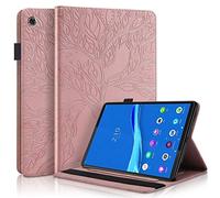 Succtop Funda Lenovo Tab M10 Plus 10.3 Pulgadas Cuero PU Folio Estar Funda Titular Pluma Billetera Tableta Carcasa Tableta Funda Lenovo Tab M10 Plus 10.3 (2.a Generación) TB-X606F TB-X606X Oro Rosa